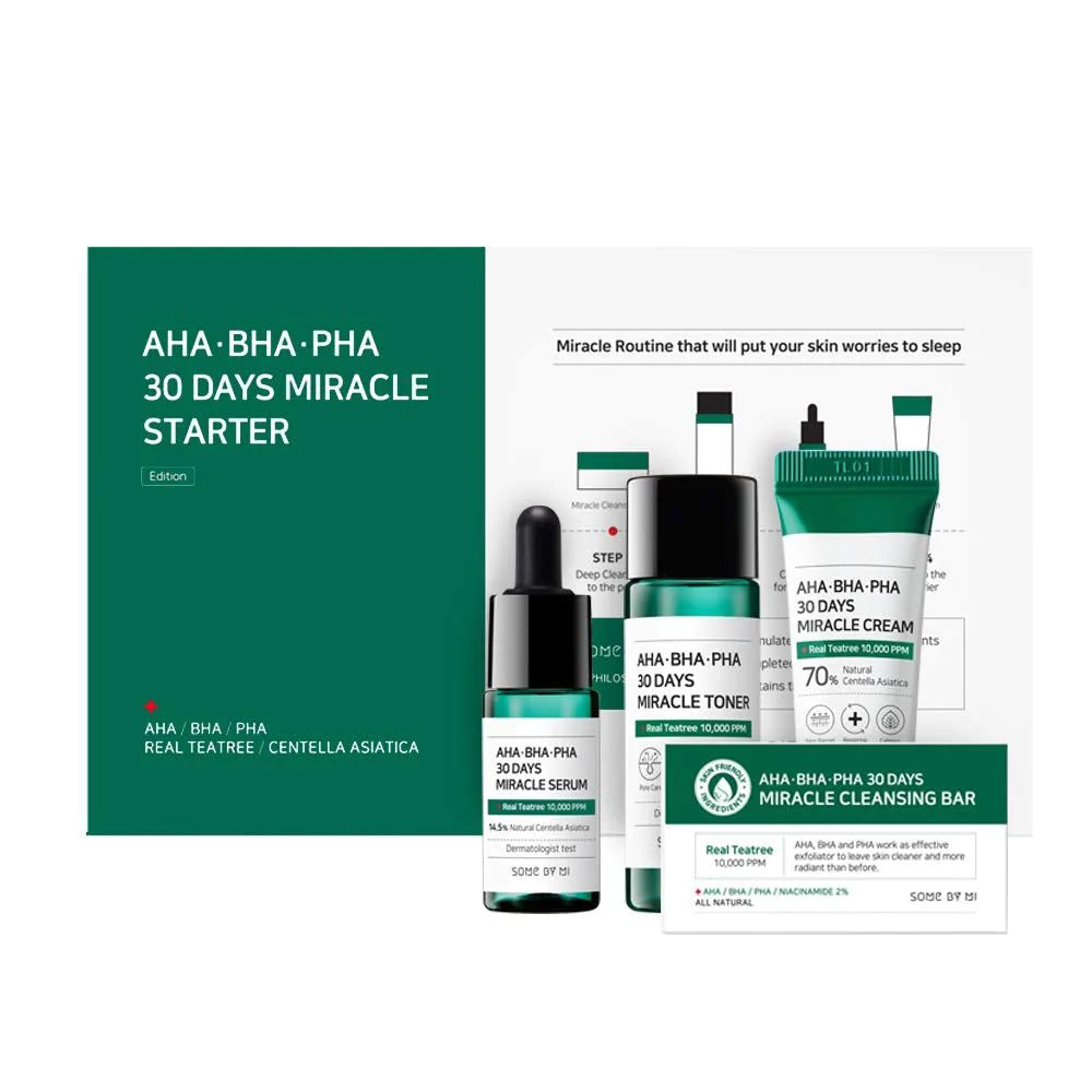 SOME BY MI - AHA BHA PHA 30 Days Miracle Starter Kit - Ministry of Skin