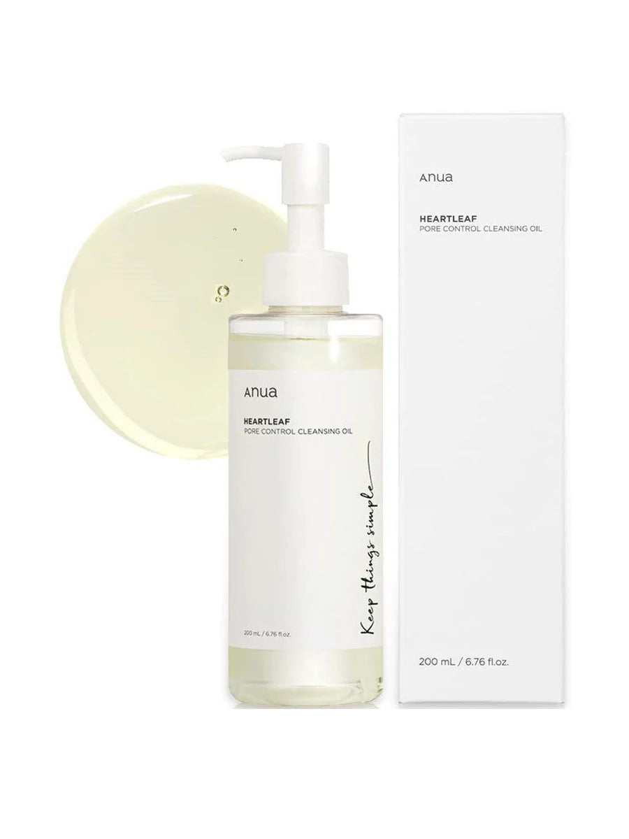 ANUA - Heartleaf Pore Control Cleansing oil - 200 ml - Ministry of Skin