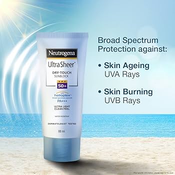 Neutrogena - Ultra Sheer Dry Touch Sunscreen SPF 50+ - 118ml - Ministry of Skin