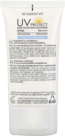 Vichy - UV Protect spf 50 Skin Defense Daily Care Suncreen - Ministry of Skin