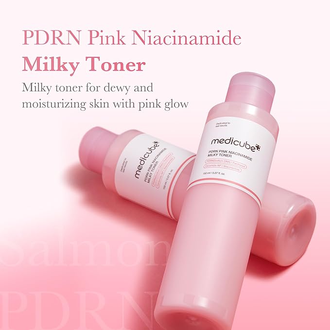 Medicube PDRN Pink Niacinamide Milky Toner - 150ml - Ministry of Skin