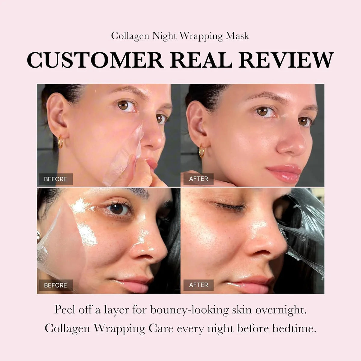 MEDICUBE - Collagen Night Wrapping Mask - 75ml - Ministry of Skin