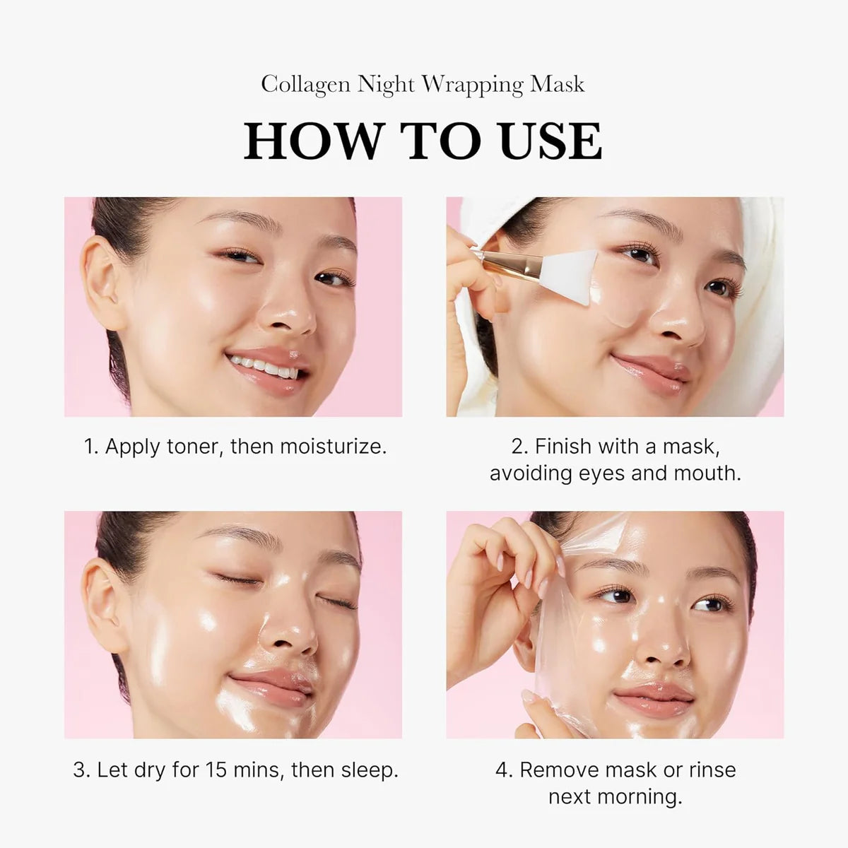 MEDICUBE - Collagen Night Wrapping Mask - 75ml - Ministry of Skin