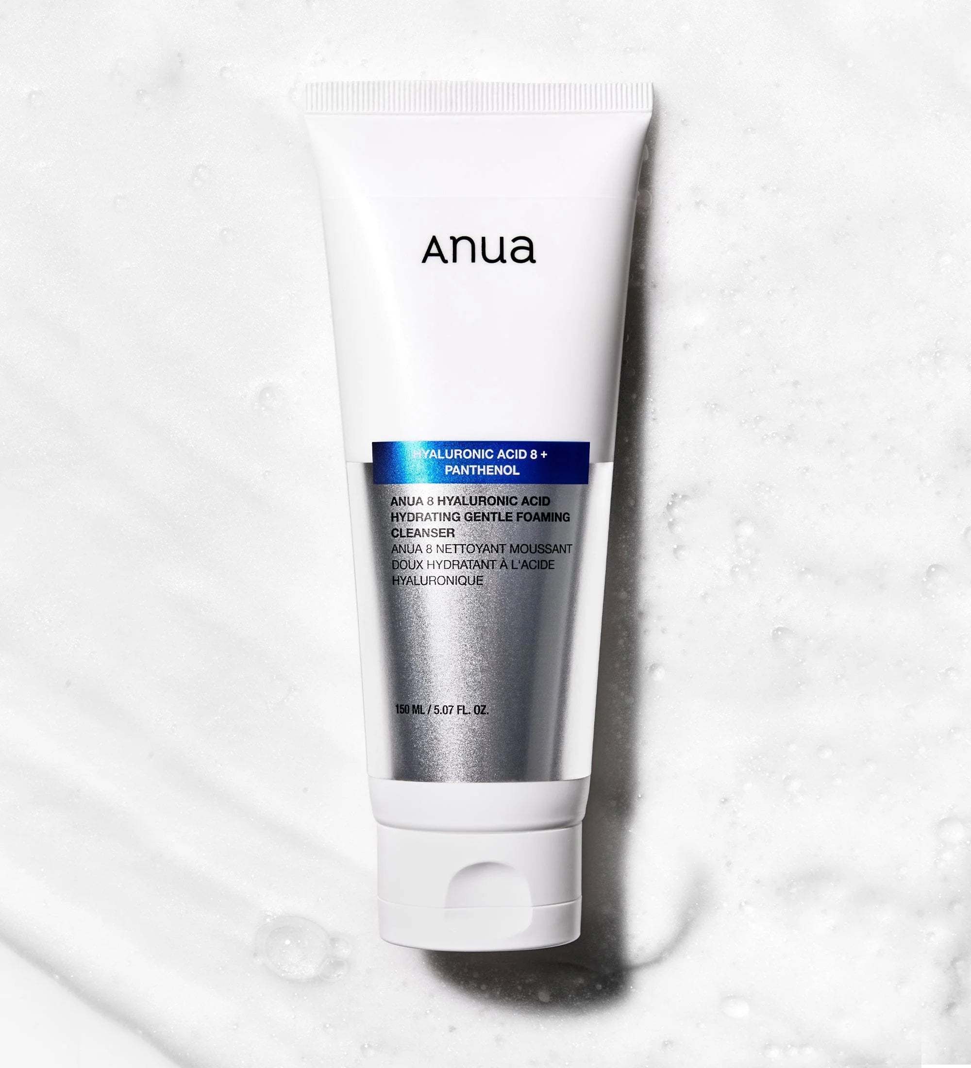 Anua - 8 Hyaluronic Acid Hydrating Gentle Foaming Cleanser - 150ml - Ministry of Skin