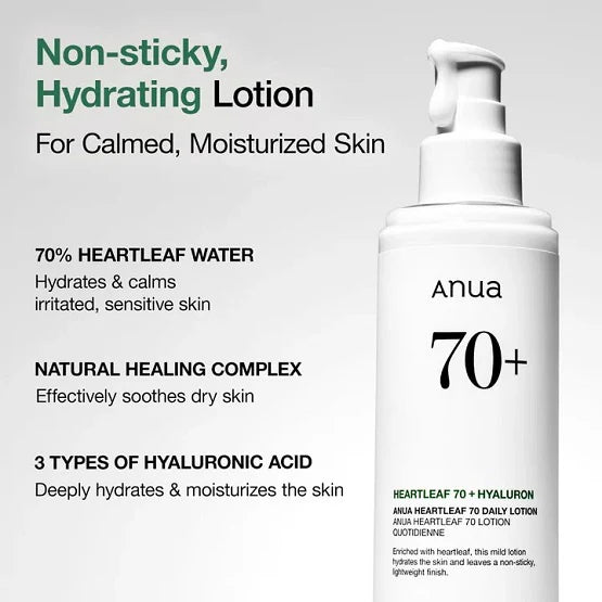 ANUA - Heartleaf Daily Lotion - 200ml - Ministry of Skin