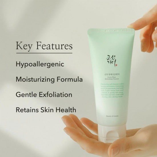 Beauty of Joseon - Green Plum Refreshing Cleanser - 100ml - Ministry of Skin