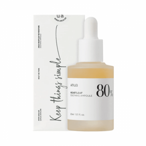 ANUA - Heartleaf 80 Moisture Soothing Ampoule 80% - 30ml - Ministry of Skin