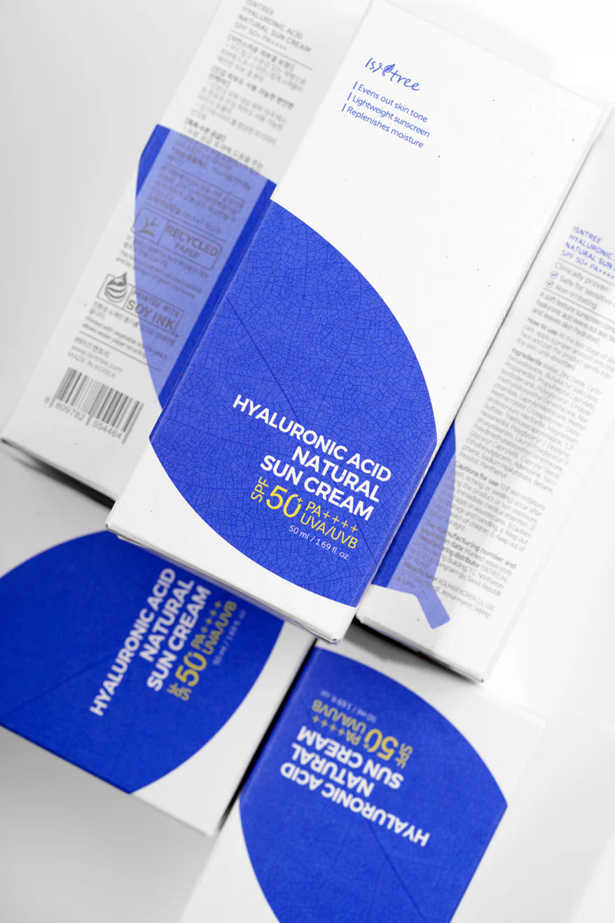 Isntree - Hyaluronic Acid Natural Sunscreen SPF50 - 50ml - Ministry of Skin