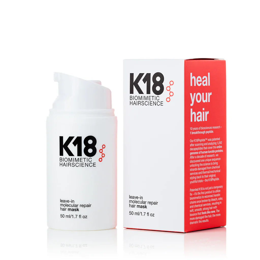 K18 - Leave-in Moleculer Repair Hair Mask - 50ML - Ministry of Skin