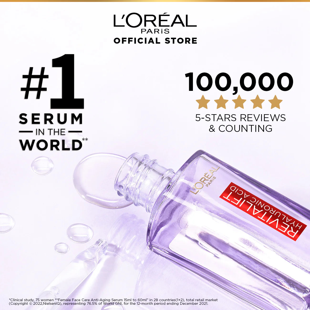 L'Oréal - Anti Falten Nacht Serum Purem Retinol 30ml - Ministry of Skin
