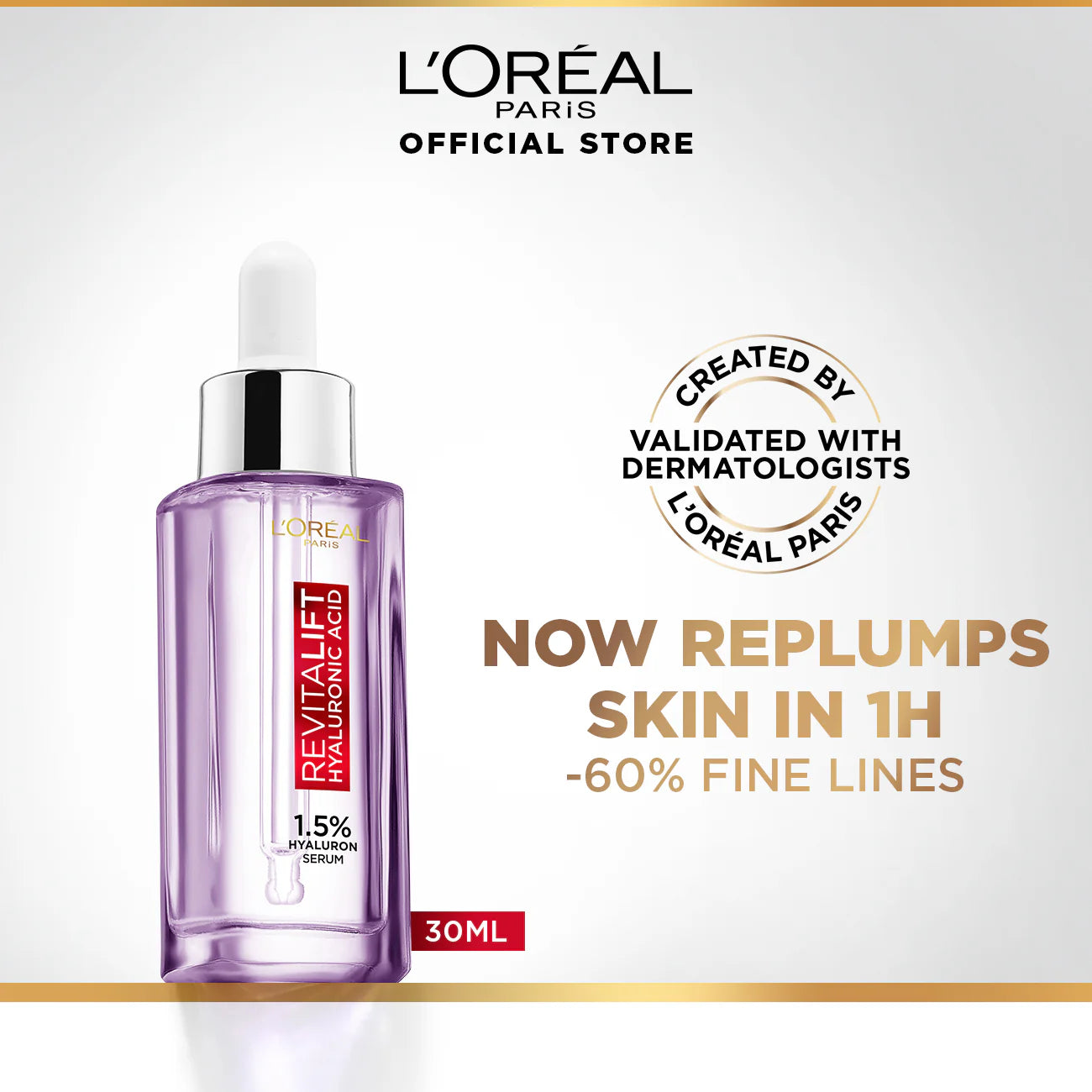 L'Oréal - Anti Falten Nacht Serum Purem Retinol 30ml - Ministry of Skin