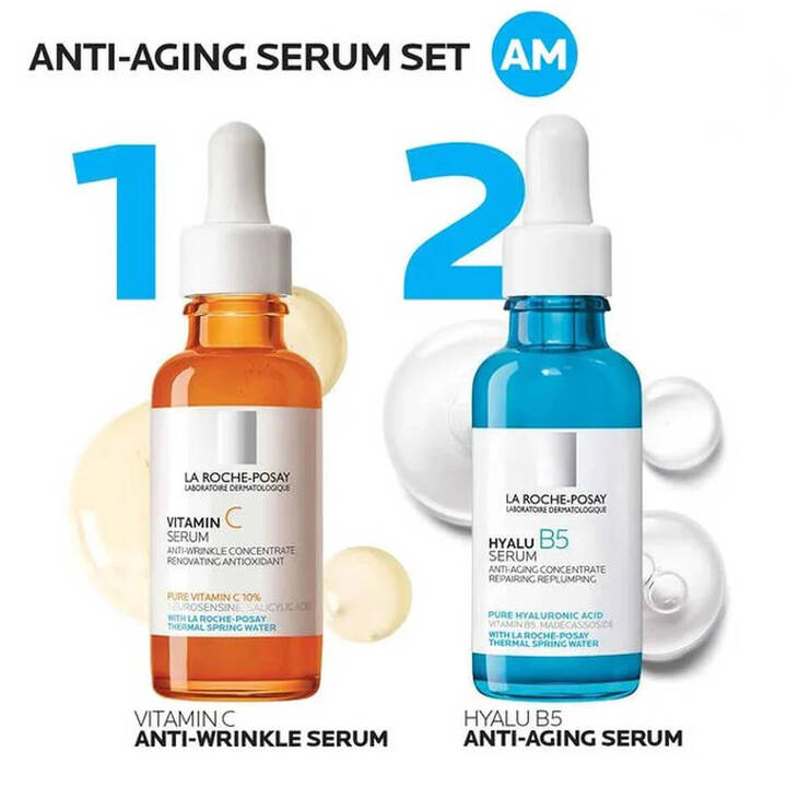 La Roche Posay - Anti-Aging Four Serum Set - Ministry of Skin