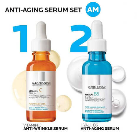 La Roche Posay - Anti-Aging Serum Set - Ministry of Skin