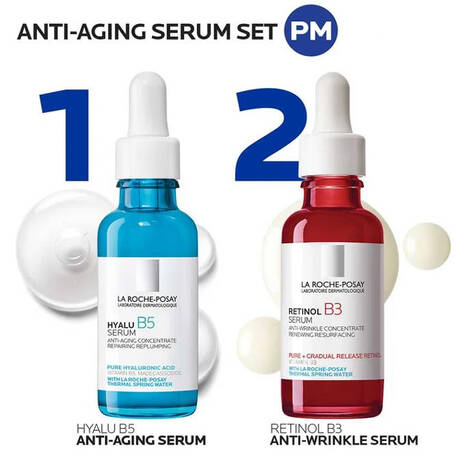 La Roche Posay - Anti-Aging Serum Set - Ministry of Skin