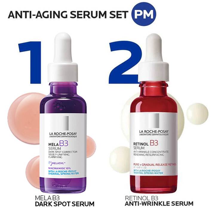 La Roche Posay - Anti-Aging Four Serum Set - Ministry of Skin