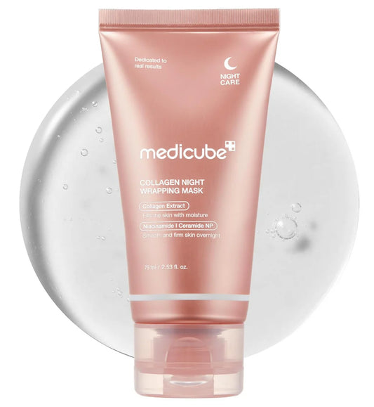 MEDICUBE - Collagen Night Wrapping Mask - 75ml - Ministry of Skin