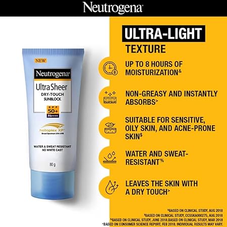 Neutrogena - Ultra Sheer Dry Touch Sunscreen SPF 50+ - 118ml - Ministry of Skin