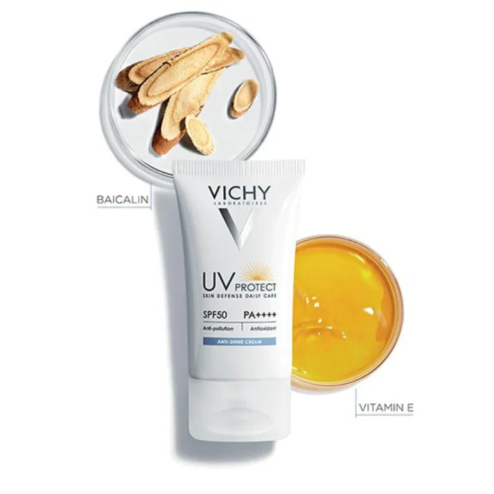 Vichy - UV Protect spf 50 Skin Defense Daily Care Suncreen - Ministry of Skin