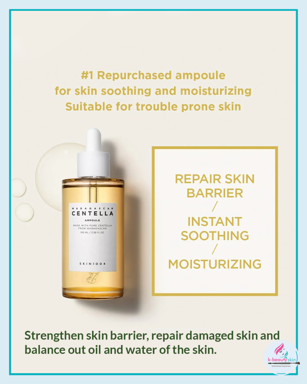 Centella - Calming & Hydrating Daily Care Ampoule - 100ml - Ministry of Skin