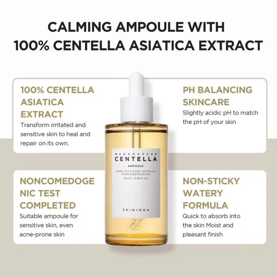 Centella - Calming & Hydrating Daily Care Ampoule - 100ml - Ministry of Skin