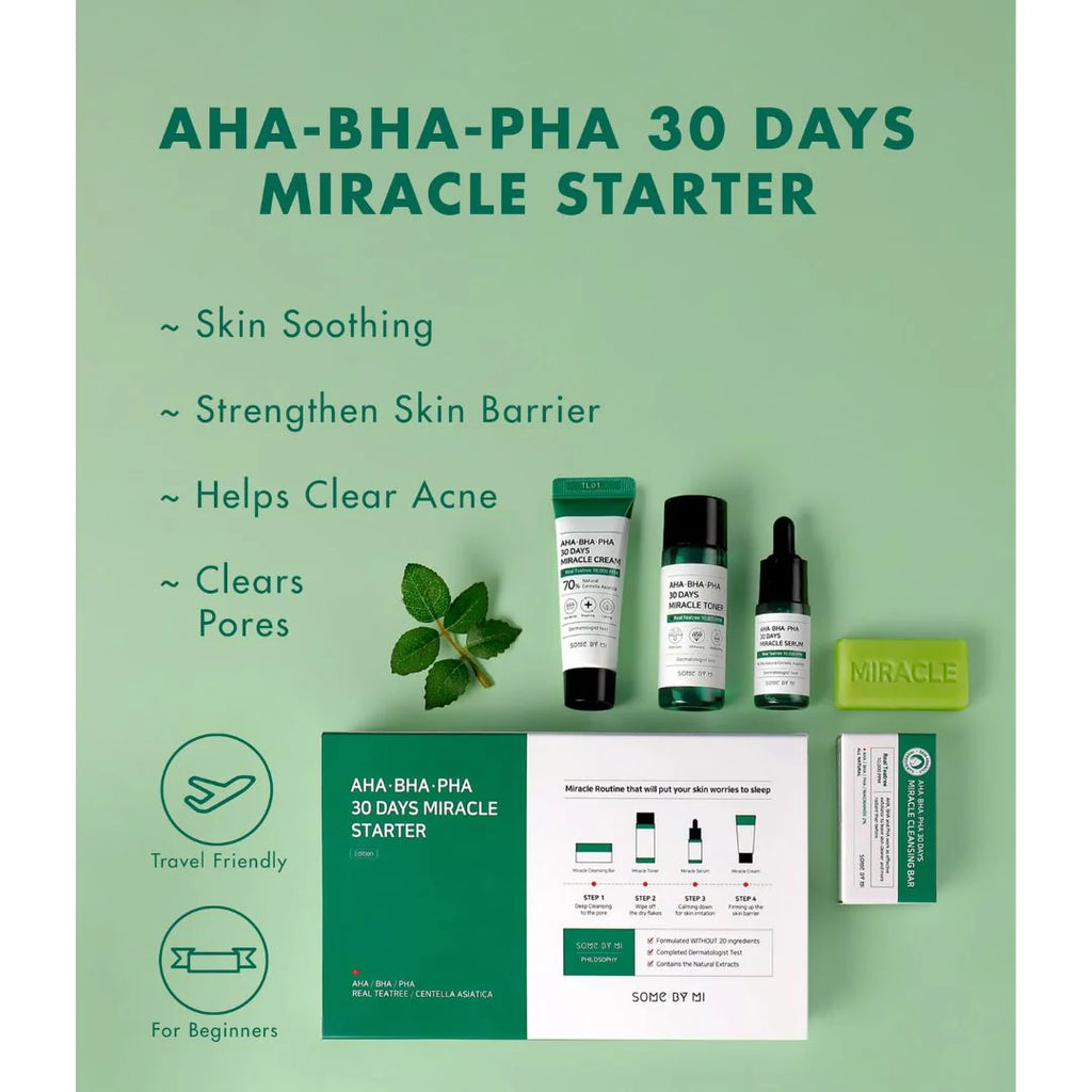SOME BY MI - AHA BHA PHA 30 Days Miracle Starter Kit - Ministry of Skin