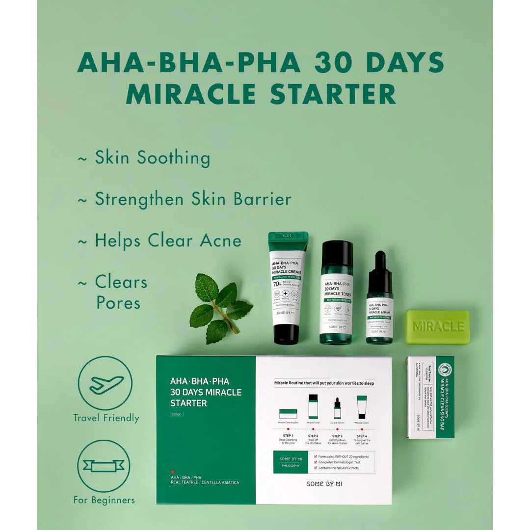 SOME BY MI - AHA BHA PHA 30 Days Miracle Starter Kit - Ministry of Skin