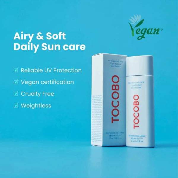 TOCOBO - Bio Watery Sun Cream Spf 50 - 50ml - Ministry of Skin