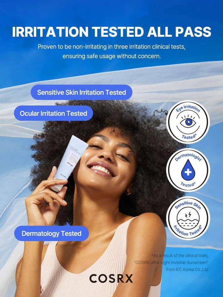 Cosrx - Ultra-Light Invisible Sunscreen SPF50 PA++++ - Ministry of Skin