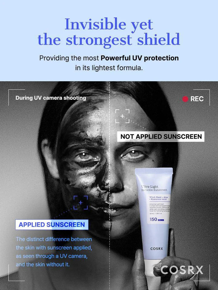 Cosrx - Ultra-Light Invisible Sunscreen SPF50 PA++++ - Ministry of Skin