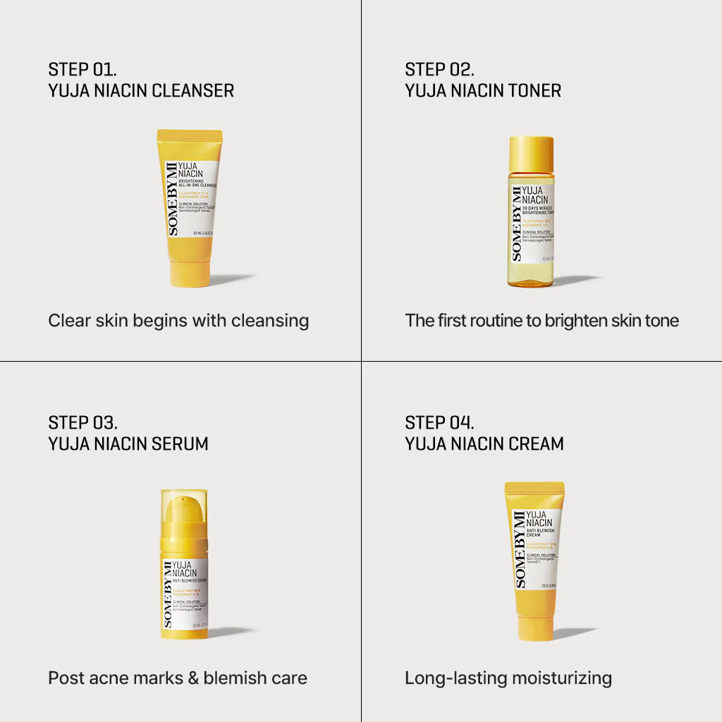 SOME BY MI - Yuja Niacin Anti Blemish Starter Kit - Ministry of Skin