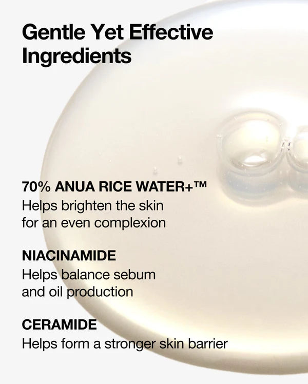 Anua - Rice 70 Glow Milky Toner - 250ml - Ministry of Skin