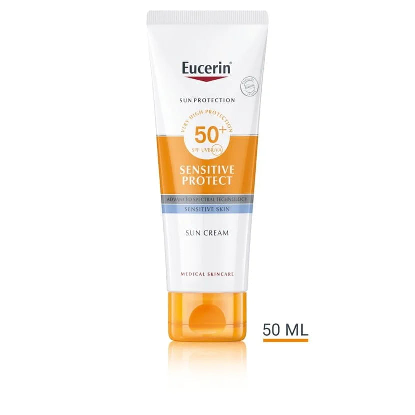 Eucerin - Sun Face Sensitive Protect Cream SPF 50+ - 50ml - Ministry of Skin