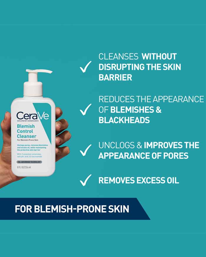 Cerave - Blemish Control Cleanser - Ministry of Skin