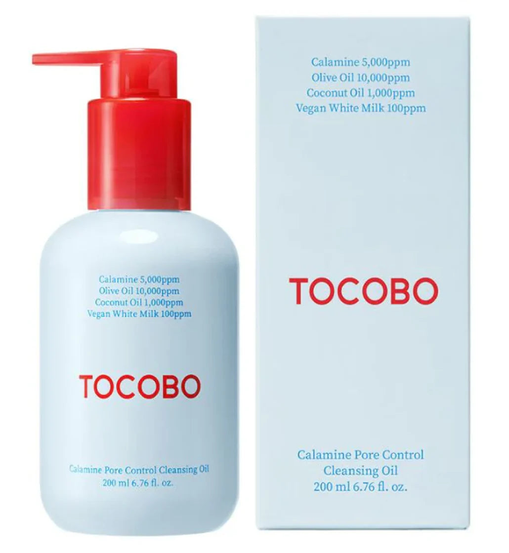 TOCOBO - Calamine Pore Control Cleansing Oil - 200ml - Ministry of Skin