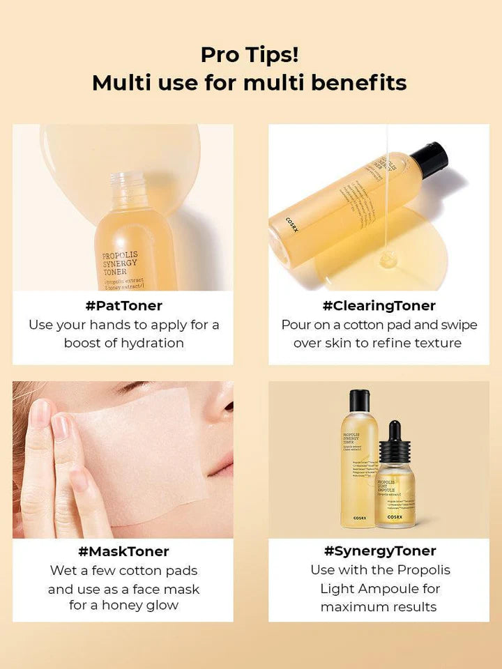 Cosrx - PROPOLIS SYNERGY TONER - Ministry of Skin
