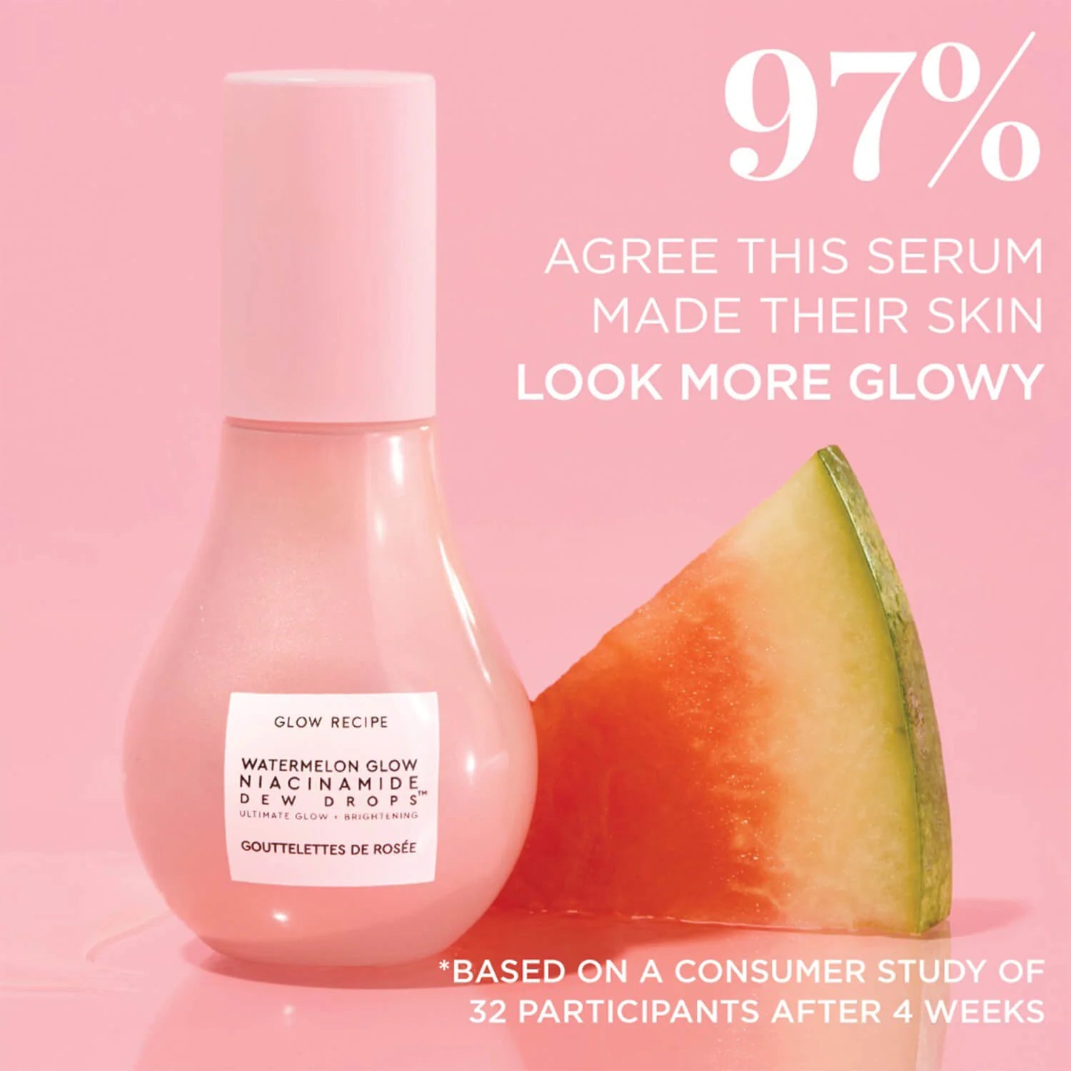 GLOW RECEIPE - Watermelon Glow Niacinamide Dew Drops Serum - 40ml - Ministry of Skin