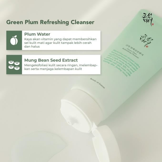 Beauty of Joseon - Green Plum Refreshing Cleanser - 100ml - Ministry of Skin