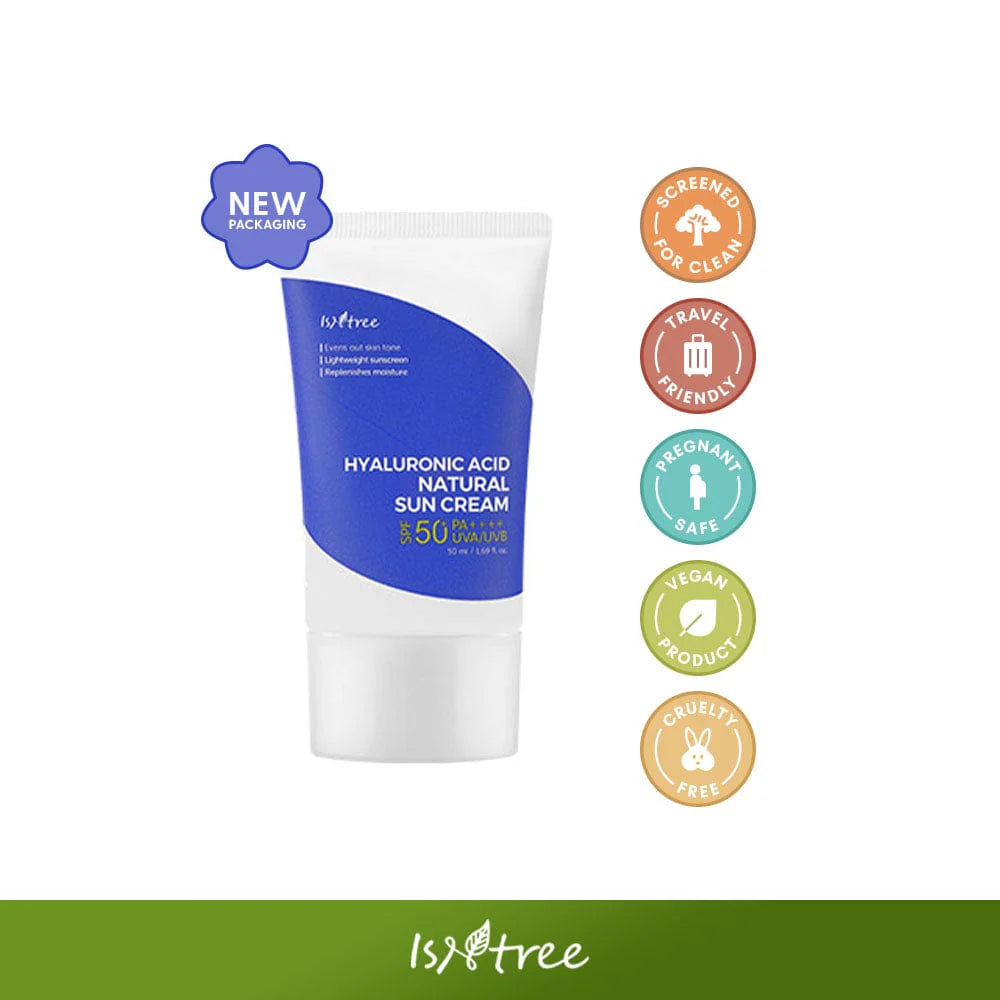 Isntree - Hyaluronic Acid Natural Sunscreen SPF50 - 50ml - Ministry of Skin