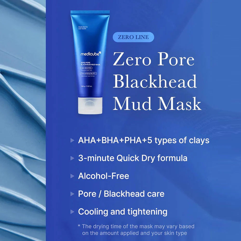 Medicube - Zero Pore Blackhead Mud Mask - 100g - Ministry of Skin