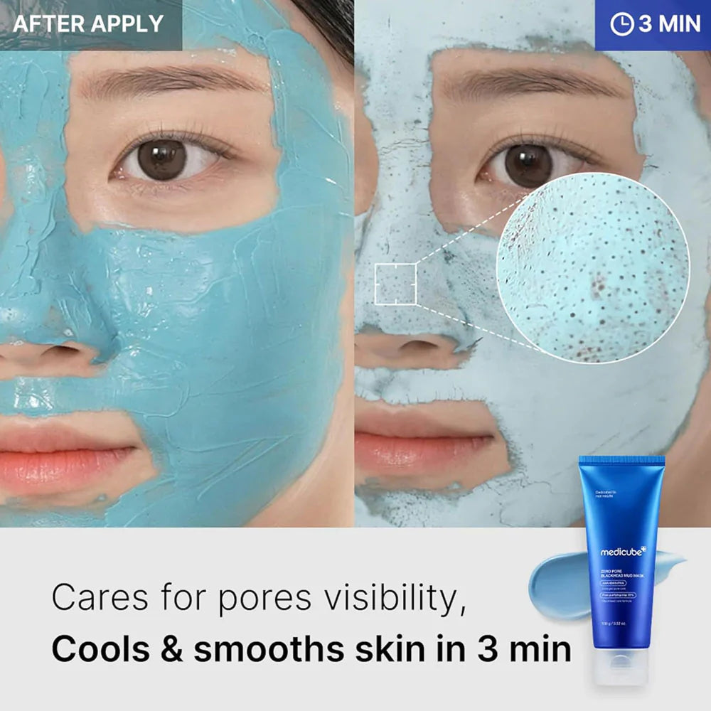 Medicube - Zero Pore Blackhead Mud Mask - 100g - Ministry of Skin