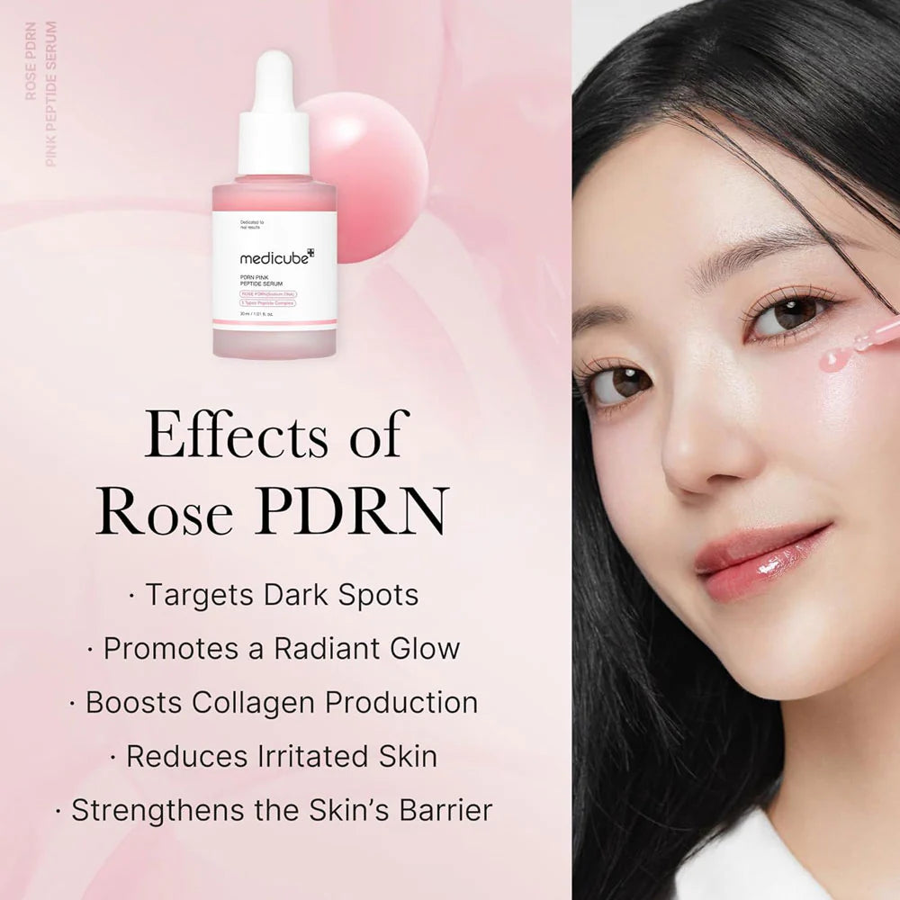 Medicube PDRN Pink Peptide Serum - 30ml - Ministry of Skin