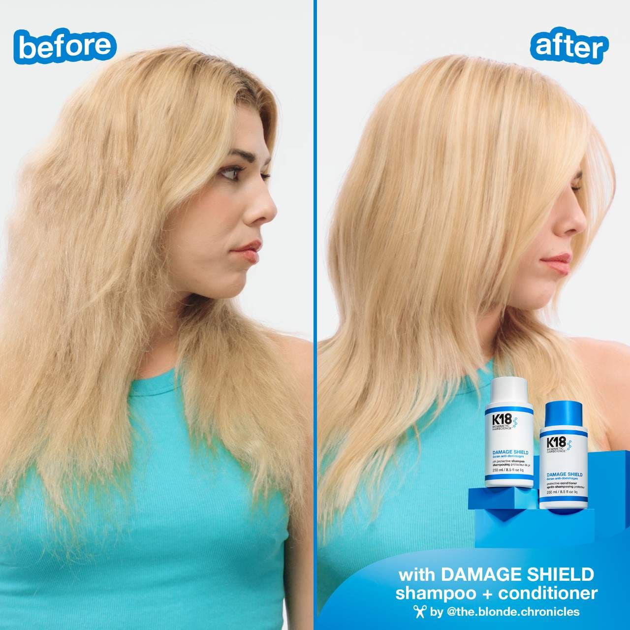 K18 - DAMAGE SHIELD pH Protective Shampoo - 250ML - Ministry of Skin