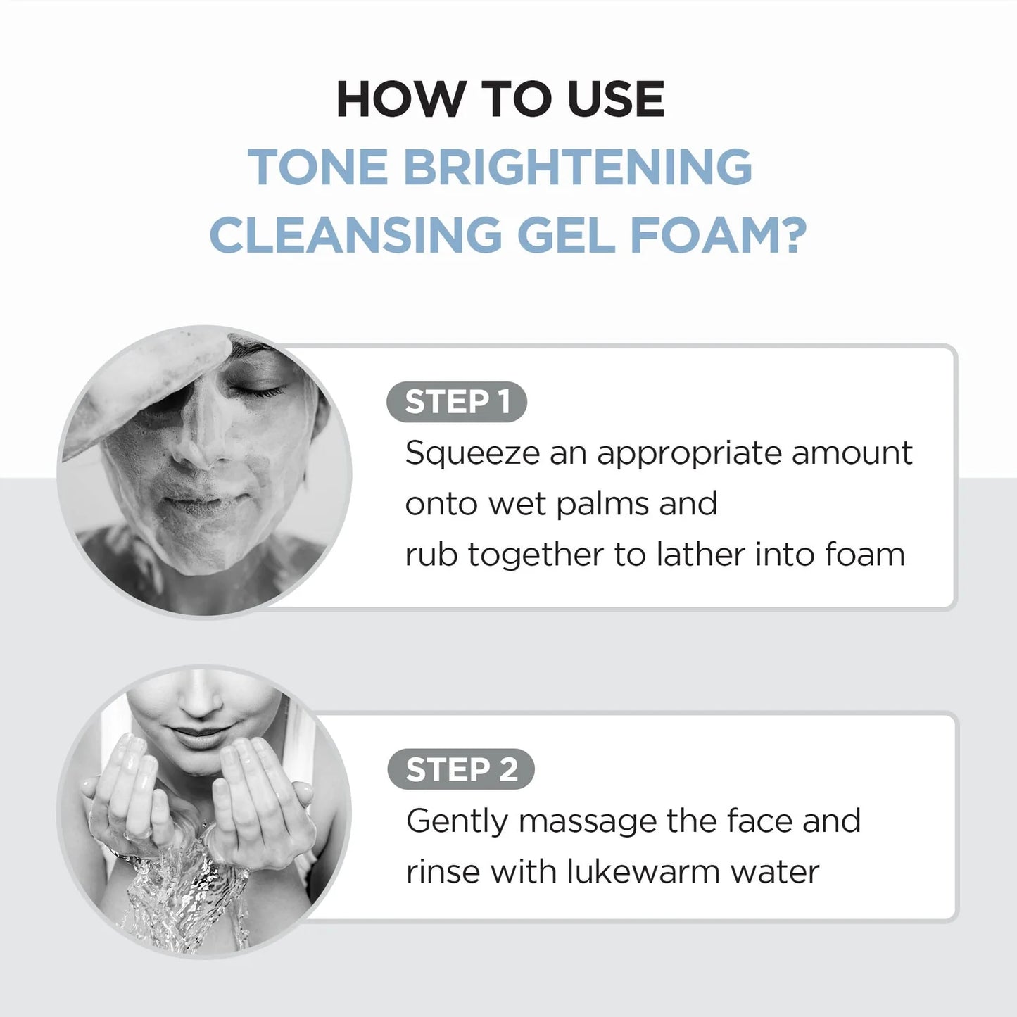 Centella - Tone Brightening Cleansing Gel Foam - 100ml - Ministry of Skin