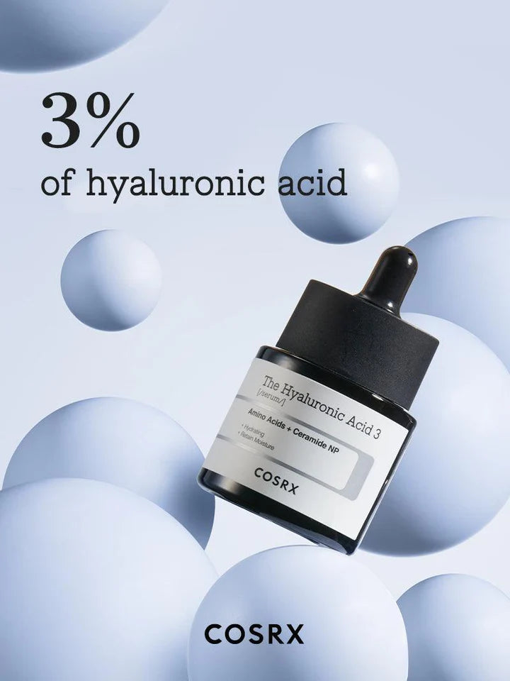 Cosrx - The Hyaluronic Acid 3 Serum - 20 ml - Ministry of Skin