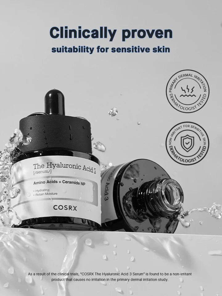 Cosrx - The Hyaluronic Acid 3 Serum - 20 ml - Ministry of Skin
