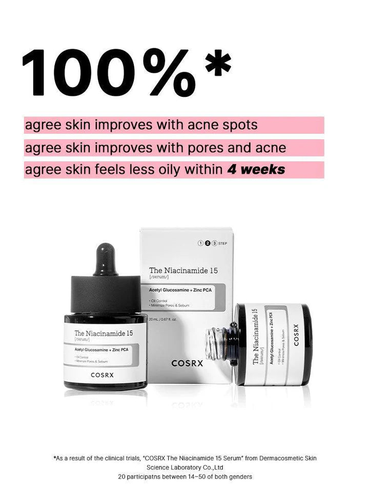 Cosrx - The Niacinamide 15 Serum - 20 ml - Ministry of Skin