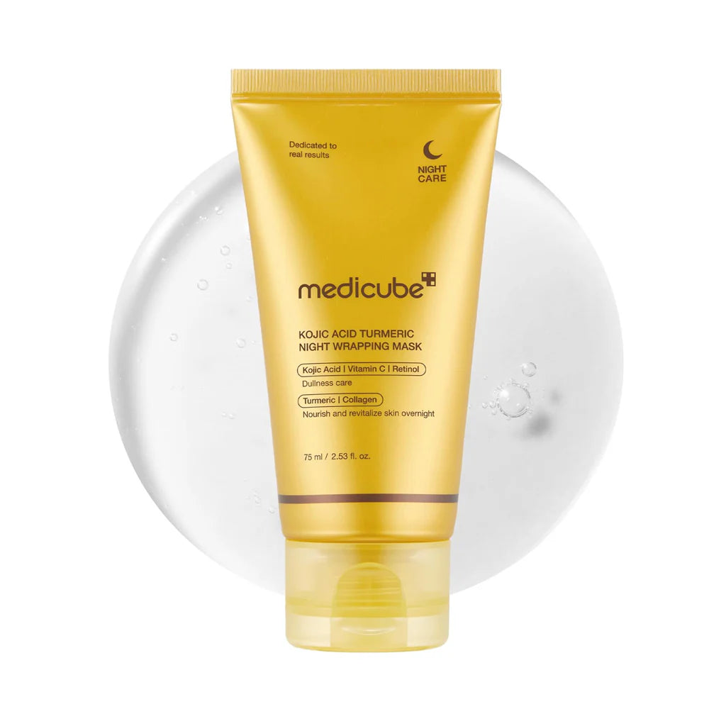 Medicube - Kojic Acid Turmeric Night Wrapping Mask - 75ml - Ministry of Skin